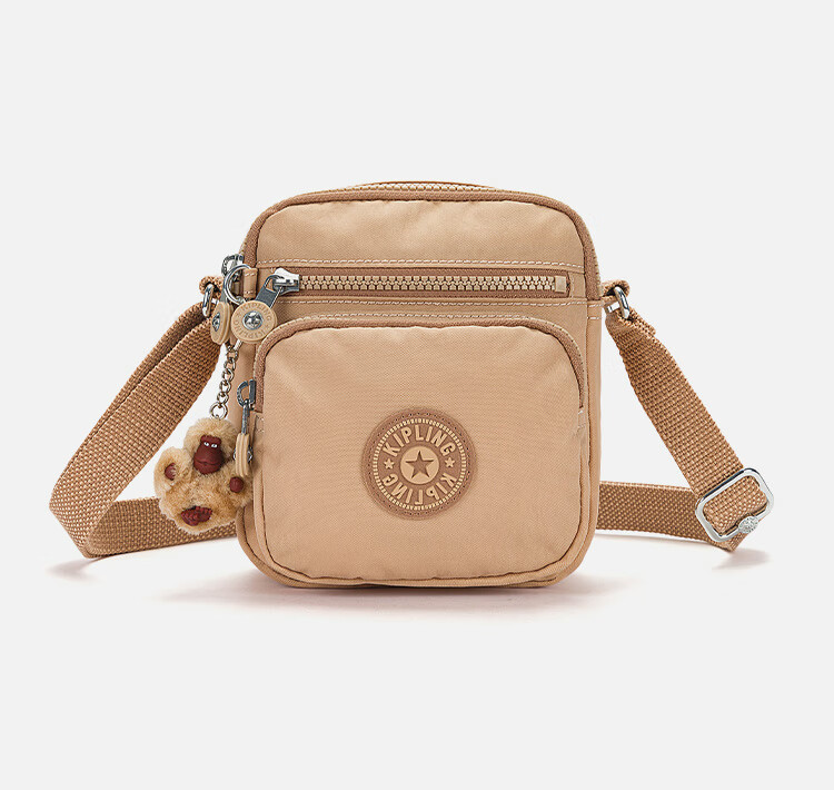 Kaplin Lightweight Cute Fashion Monkey Bag Glacier Blue Patchwork Crossbody Bag RON Women 2026 Spring Summer Birthday Gift 2