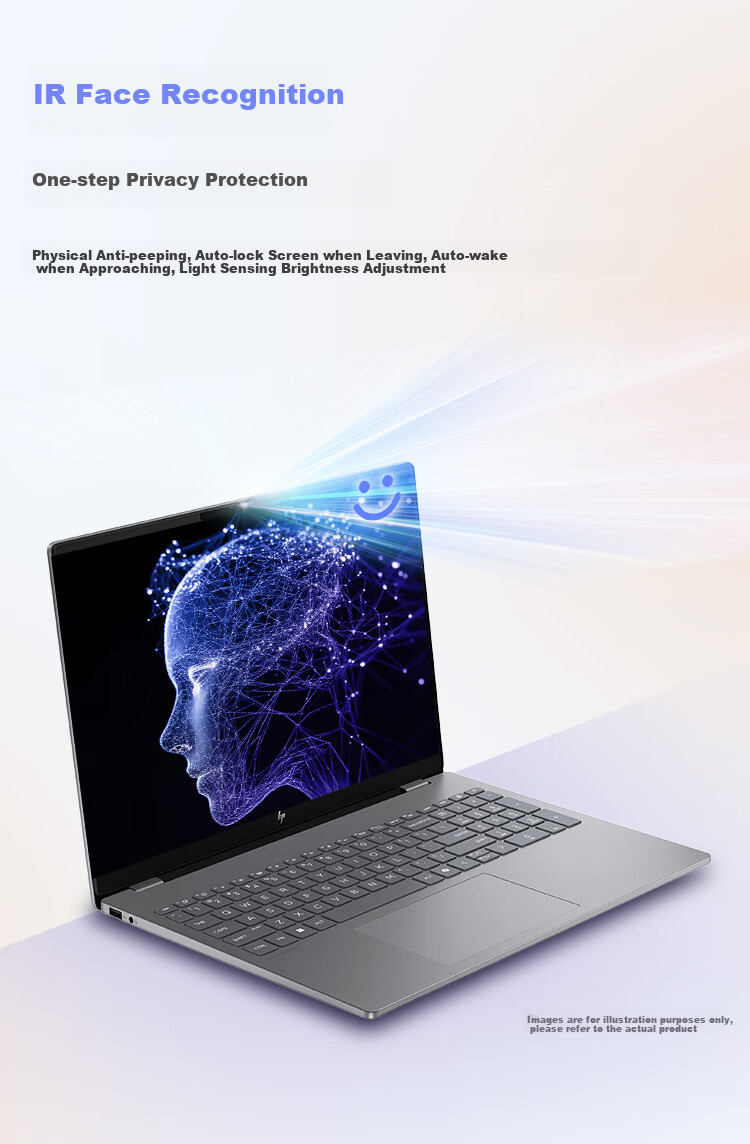 HP Star Book Pro 16 Thin And Light Laptop (Core U7 255H, 32GB RAM, 1TB Storage, 2.5K 240Hz Display) New All-Purpose Office Notebook for College Students with Subsidy 15