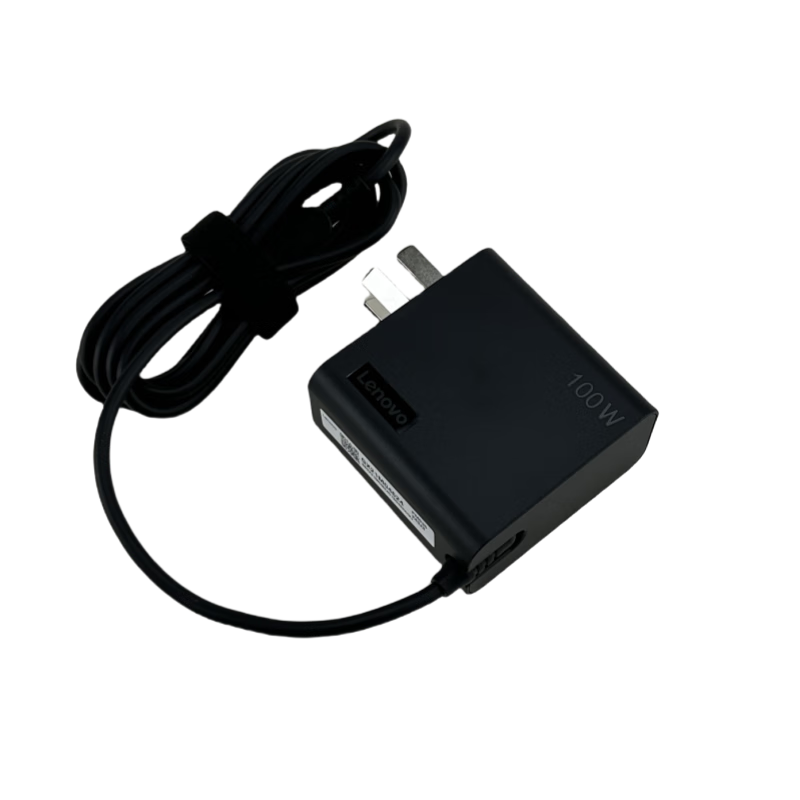 Lenovo ThinkPad Original 100W Portable Integrated Laptop Charger, 20V 5A PD Power Adapter, Direct Plug-In Type, Compatible with Xiaoxin 14PRO And 16PRO