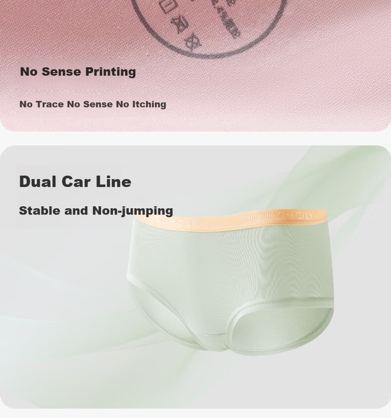 Hzasz 4-Pack Girls' Underwear, Pure Cotton, for Ages 13-15, Puberty Shorts, High School Teenage Girls' Triangle Panties 18