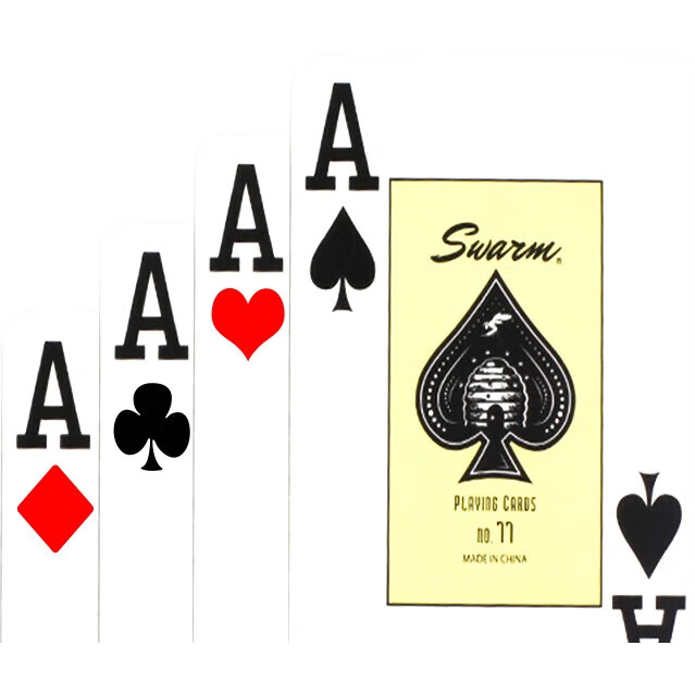 Колода игральных карт Wangjing Poker Texas Hold'em, пластиковые, водонепроницаемые, с крупным шрифтом, 55 карт