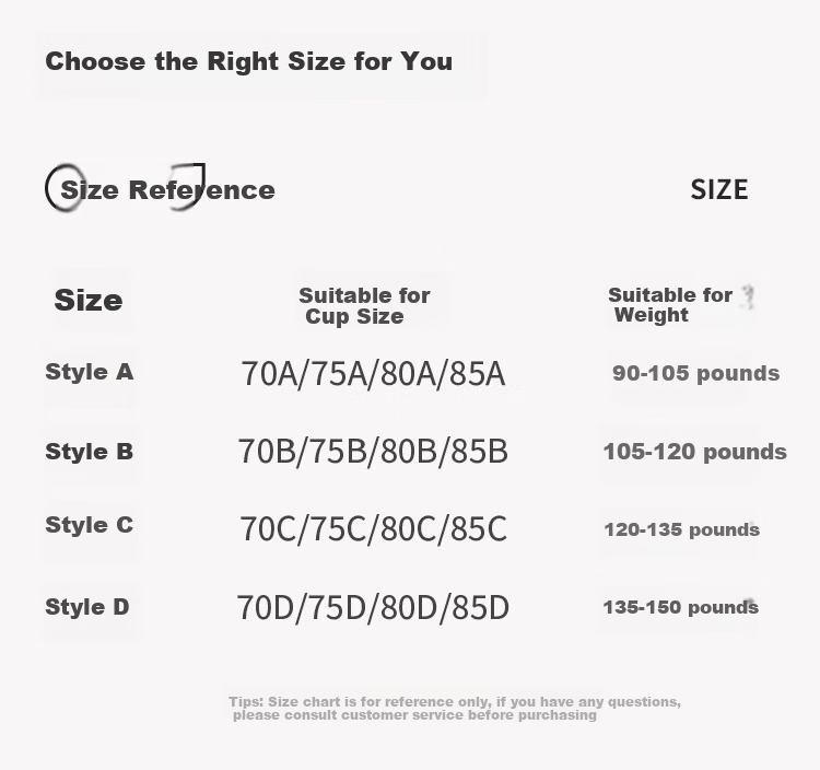 Dushiliren Invisible Bra, Push-Up And Lift, Wireless, Wedding Dress, Swimsuit, Underwear, Bra, Anti-Slip, Anti-Exposure, Wing-Shaped Chest Pads, Size A 8