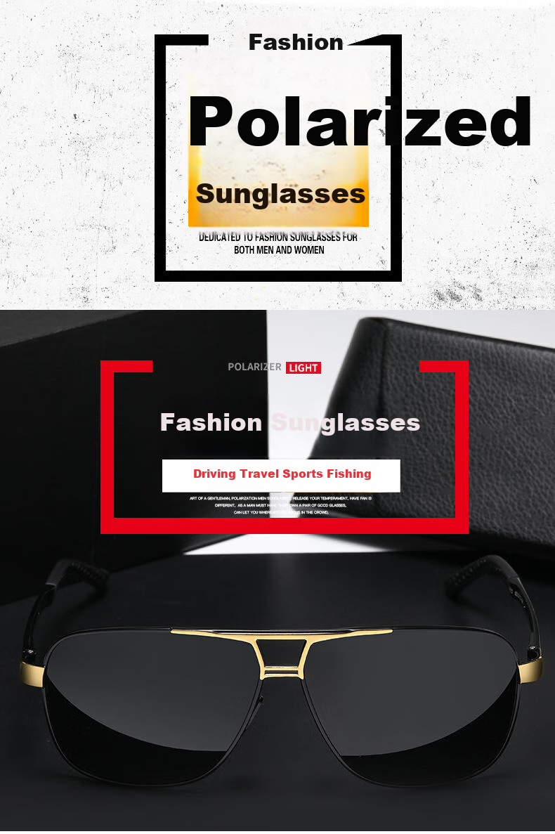 Mumujian Polarized Sunglasses for Men, Day And Night Use, UV Protection, High Definition, for Fishing And Driving 1
