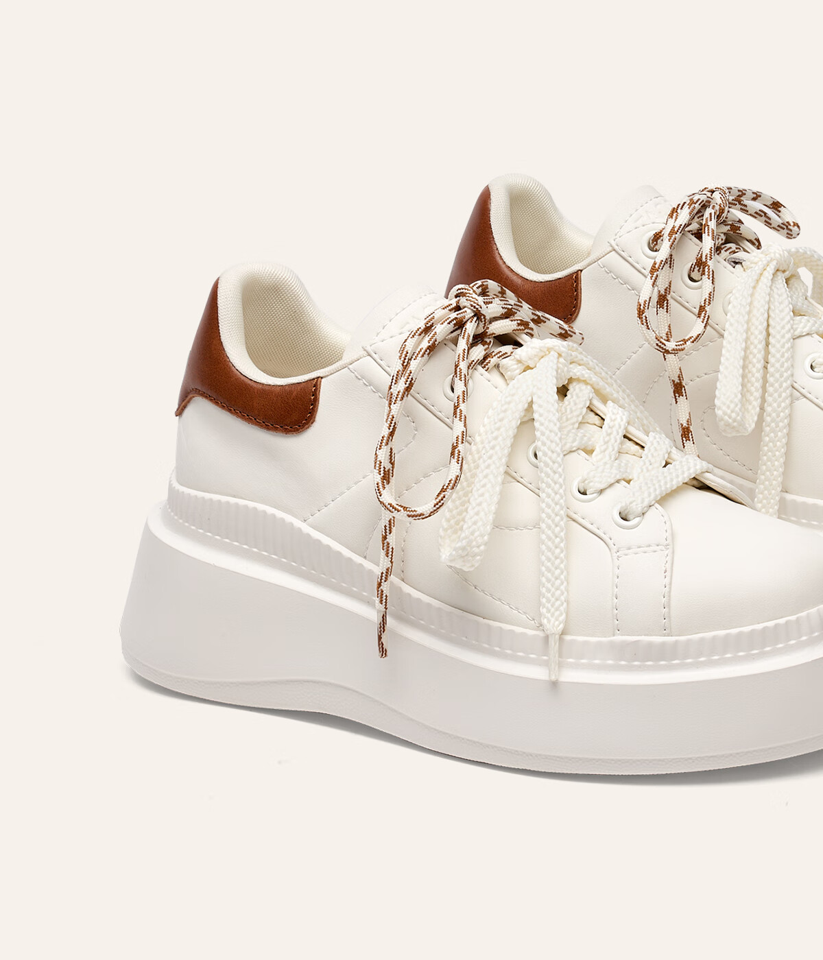 KISS CAT 8CM Height Increasing Long Leg Shoes Biscuit Casual Thick Sole White Sneakers Silver Size 36 12