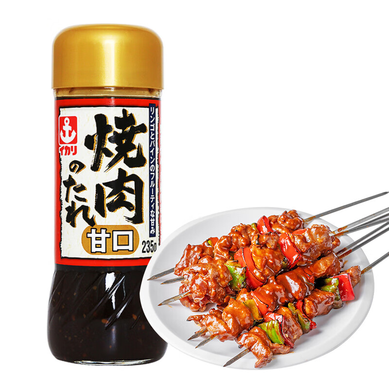 久意锚牌日本进口甜味烤肉酱 烤肉汁照烧酱叉烧酱章鱼烧调味汁235g