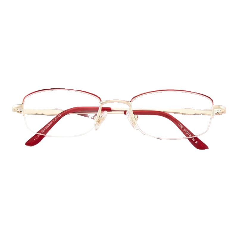 SHOWBIZS Anti-Blue Light Reading Glasses for Women, Comfortable Elegant Simple Clear Reading Glasses for Women 1206