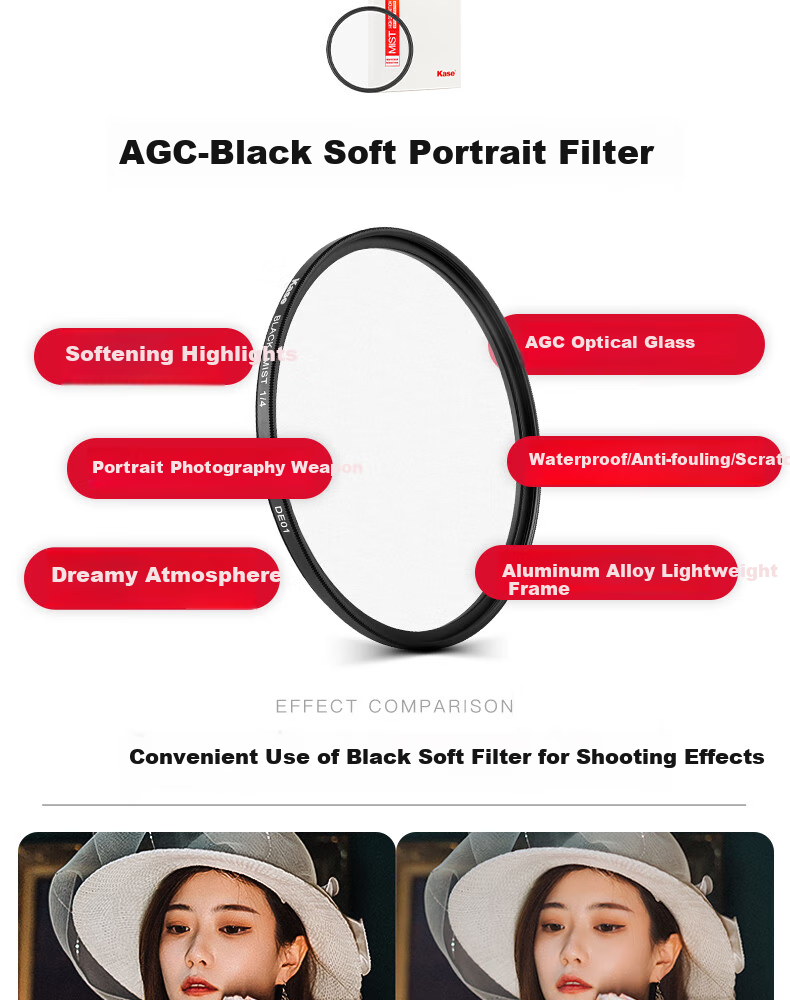 Kase Landscape Filter Set: CPL Polarizing Filter + ND1000 Neutral Density Filter + GND0.9 Graduated Filter, Travel And Landscape Photography Kit for Sunrises And Sunsets, 82mm 6