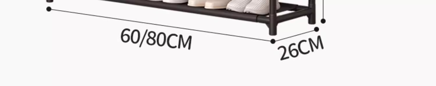 Wooden Double-Layer Shoe Rack Multi-Tier Home Shoe and Hat Storage Cabinet Entryway Organizer Dormitory Storage Shelf 12