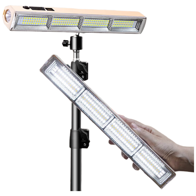 Bolanger Rechargeable Light, Night Market Stall Lighting, Outdoor High-Brightness Flashlight, Camping Bulb, Long-Lasting Household Emergency Light