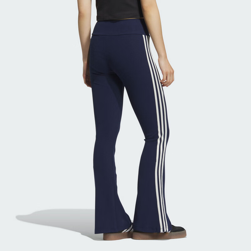 Adidas Trefoil Series, Women's W KNIT PANT Knitted Pants, KC3130, Dark Indigo Blue, Size S 2