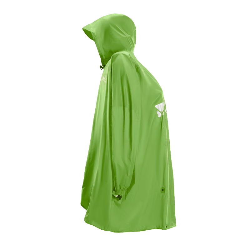 MOBIGARDEN Hiking Sleeve Backpack Raincoat Outdoor Camping Mountaineering Waterproof Rain Jacket NX25690003 Lime Green