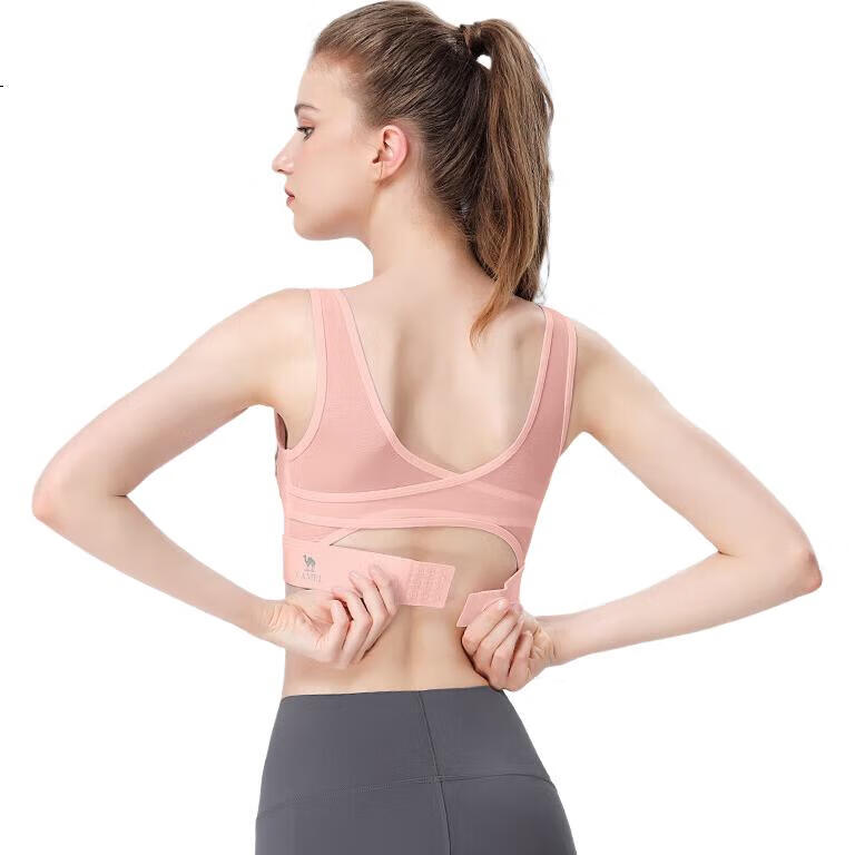 Спортивный бюстгальтер CAMEL High-Intensity Support Y0S1VLZ601A, кремово-розовый, размер L