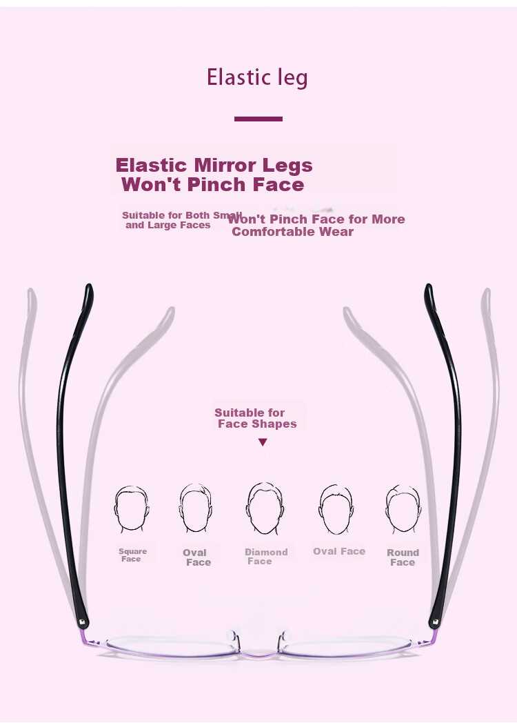Mr.PuTian Anti-Blue Light Reading Glasses for Men And Women, High Definition Comfortable Presbyopic Glasses 250 Degrees (60 Years - 64 Years) 2