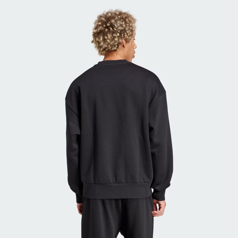 Adidas Men's Sportswear Series, M SWT FL Sweatshirt, JF3542, Black, Size L 3