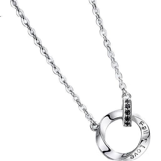 Серебряное колье Grace Girl