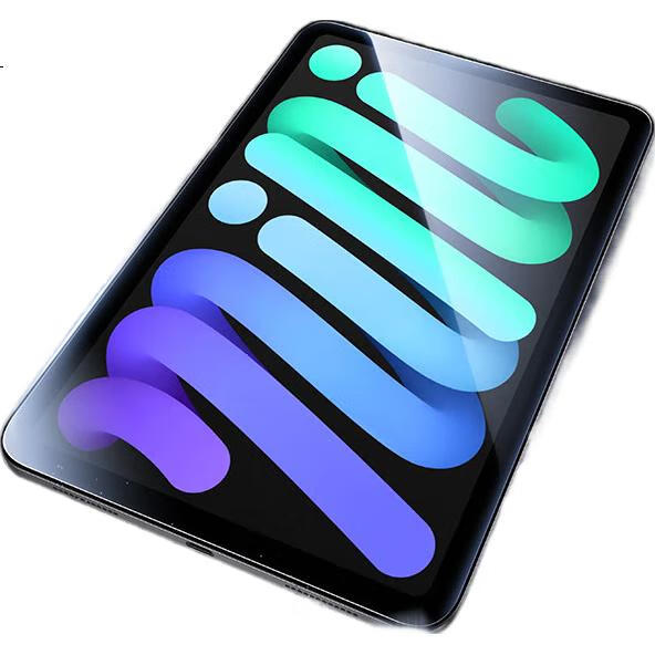 Защитное стекло Shanmo для iPad Mini 7/6 (2024/21), 8,3 дюйма, HD пленка, автоматическое удаление пыли, быстрая установка, полноэкранная защита от ударов
