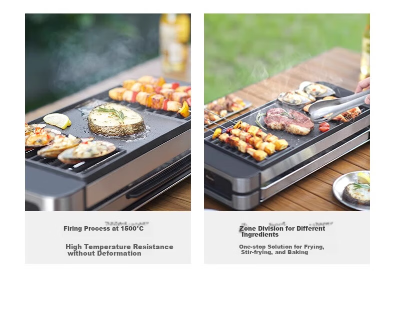 Fastee Electric Grill PLUS Version, Meat Grilling Pan, Home Electric Barbecue Grill, Skewer Machine, 2200W High Power Smokeless Outdoor Electric Grilling Rack for Skewers And Meat, FST-62C 21