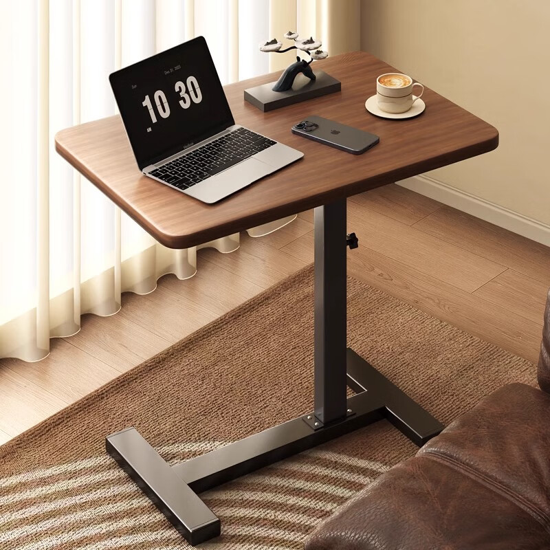 Musangfu Mobile Adjustable Bedside Table Computer Desk Foldable Living Room Sofa Desk Home Bedroom Study Writing Desk