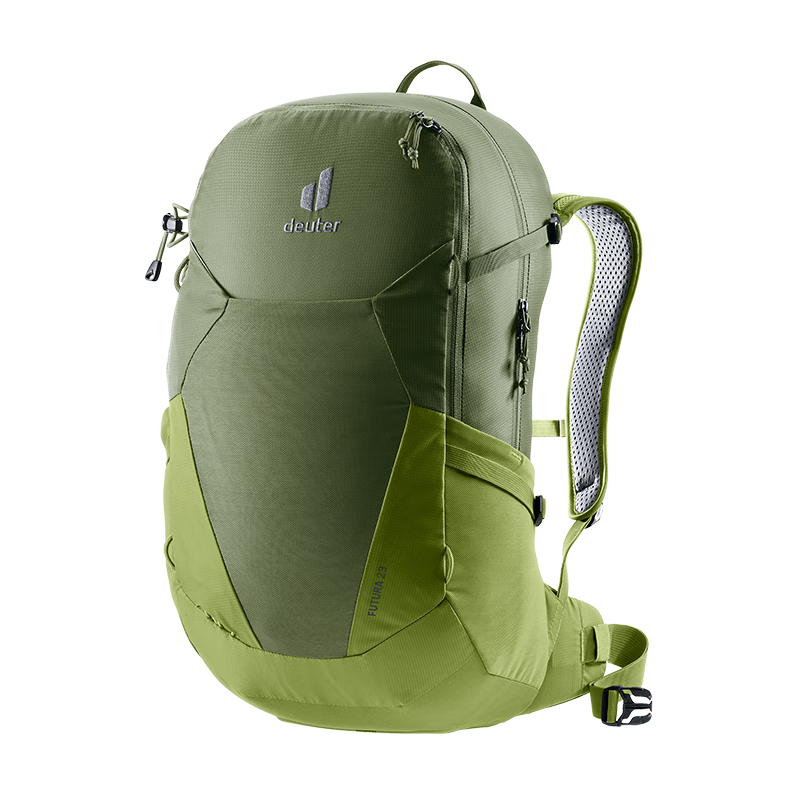 DEUTER Futura Men's Outdoor Large Capacity Hiking Backpack Khaki Green - 23L