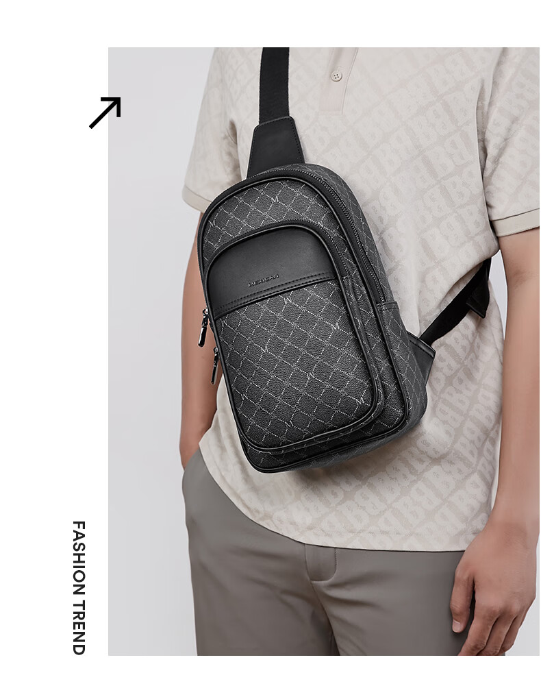 MEXICAN Printed Crossbody Bag, Shoulder Bag for Men, Casual Commuter Backpack, Chest Pack, Phone Bag, Messenger Bag, Birthday Gift for Me 4