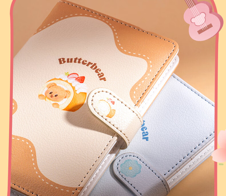 Deli [Children's Day Gift] Guardian Sweetheart Badge Hardcover Notebook Student Planner Journal TX208 Random Color 15