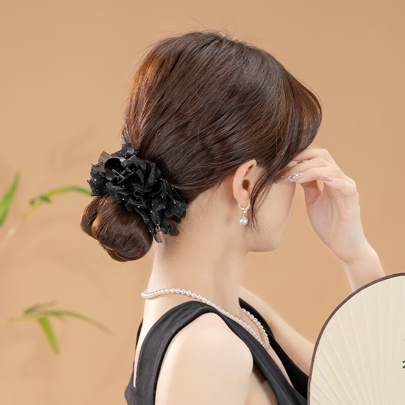 CHIMERA Volumizing Butterfly Knot Bun Hair Claw Clip for Ponytail Back of Head Hairpin Gift for Girls
