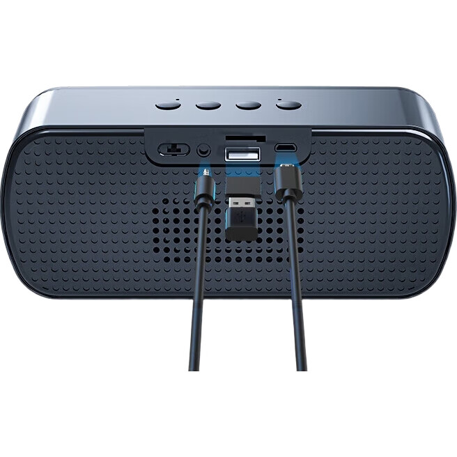 Беспроводная Bluetooth-колонка SADA V6, сабвуфер, высокая громкость, мини-портативная, совместимая с картой и USB, радио, для дома и улицы