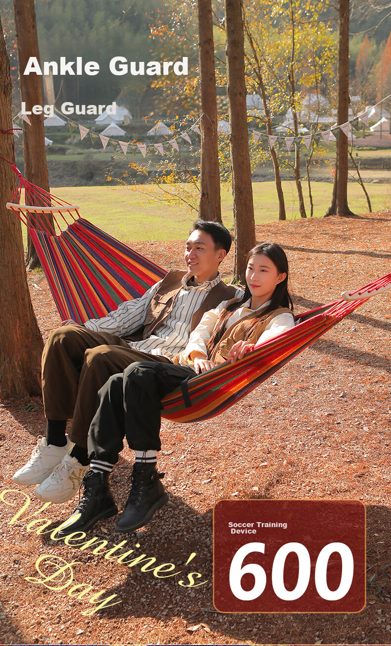 Arctic Wolf Mosquito Net Hammock Outdoor Camping Anti-Mosquito Insect Repellent Anti-Tip Portable Extra Large Thickened Outdoor Camping Swing Hammock 5