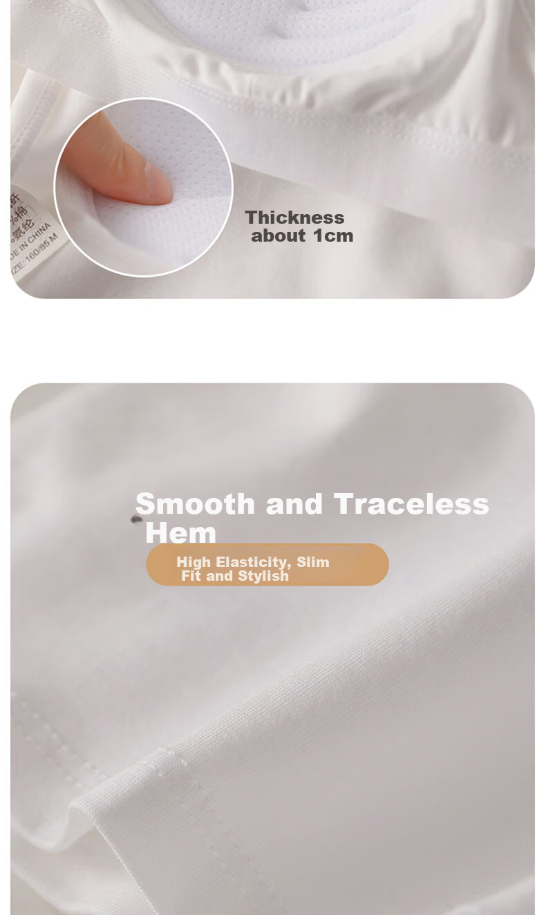 LangSha Camisole Tank Top for Women with Built-In Bra Pads, Sexy Backless Vest, Inner Wear, One-Piece Camisole Bralette 15