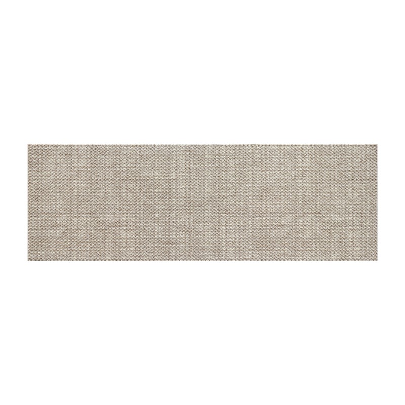 Saibosi Dirt-Resistant Beige Wool Bedside Rug, Bedroom Carpet, French Light Luxury Style Living Room High-End Bed End Rug, 50X150CM