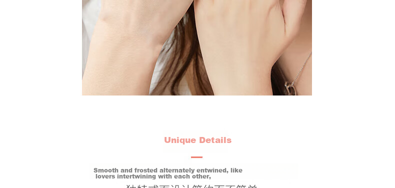 Fanci Romantic Couple Rings, One Pair Plain Frosted Versatile Birthday Confession Anniversary Gift for Boyfriend Girlfriend 20