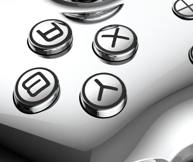 PB TAILS x Three-Body "Water Droplet CRUSH" Metal Wireless Gaming Controller Collector's Edition for Switch 1/2, Steam, NS2, PC with Hall TMR Joystick 13
