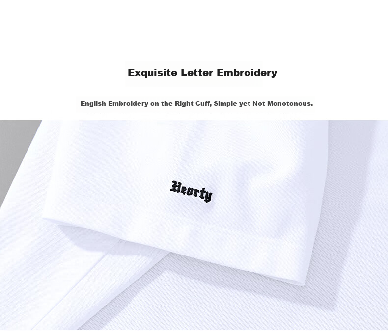 Mr.Bu Crew Neck Simple Letter Print T-Shirt for Men, Summer Wrinkle-Resistant Short-Sleeve Top, Bright Moon White 18