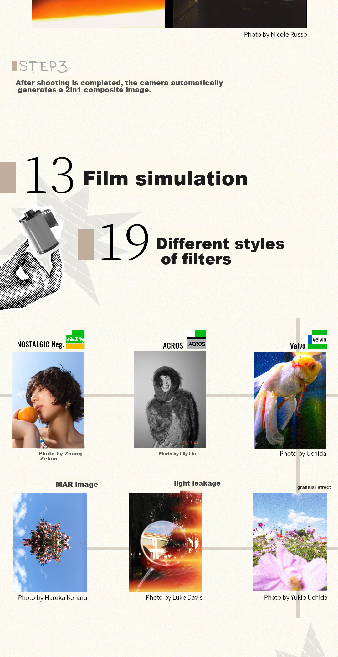 FUJIFILM X-Half/xhalf Mirrorless Camera, Specialized for Photography And Travel, Entry-Level Digital Camera, Retro Film Simulation, 19 Types of FUJIFILM Filters, Silver 5
