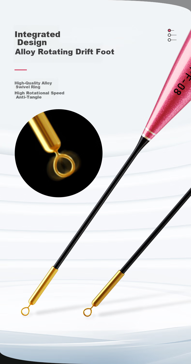 Chuanze Luminous Float for Rock Fishing, Long-Distance Casting, Big Fish, Biting Hook, Color-Changing, Highly Visible Buoy for Bighead Carp And Silver Carp, Electronic Float PF02 9