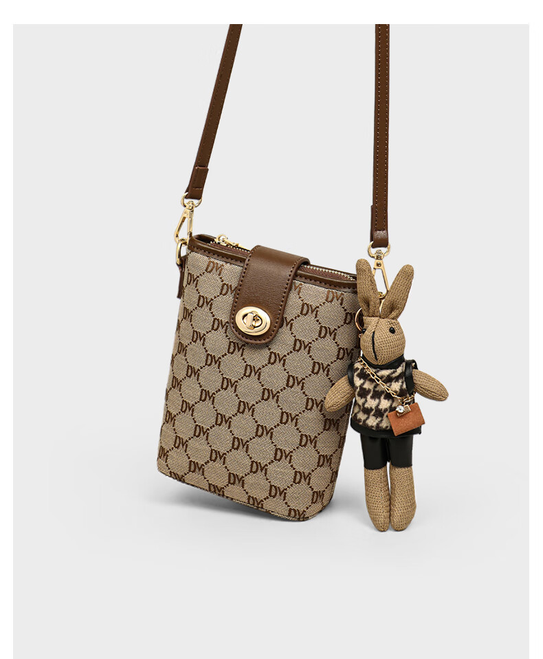 Aiqinghai Handbag, Women's Mini Crossbody Bag, Shoulder Bucket Bag, Luxury Brand, Birthday Mother's Day Gift, Practical Present for Mom 1