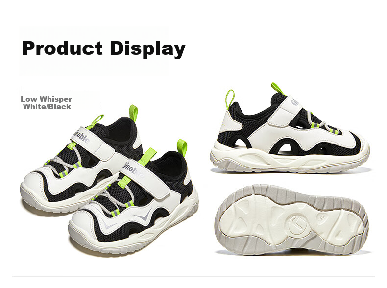 Ginoble Baby Walking Shoes, Summer Functional Sandals for Boys And Girls, Beach Shoes GW1743 Bright White/Almond Pink 3