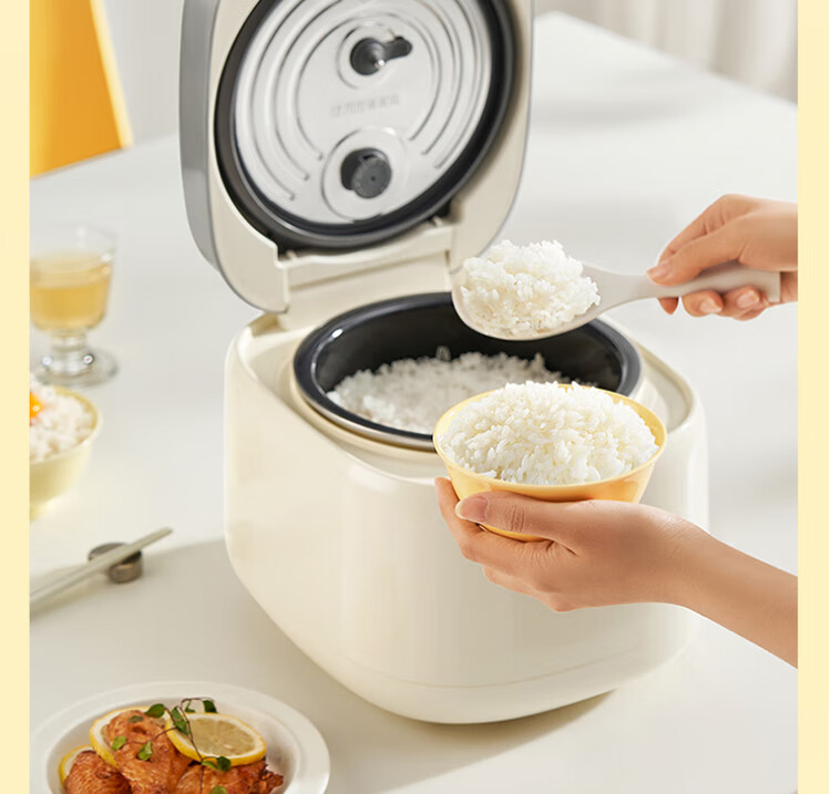 Joyoung 3L Household 0-Fluoride Enamel Ceramic Rice Cooker Honey Jar Style Electric Pressure Rice Cooker 20-Minute Quick Cook Multifunctional Rice Cooker F-30NF02 21