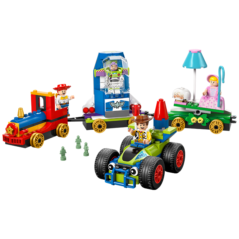 LEGO Disney 43264 Toy Story Train And Remote Control Car, Boys Girls Children's Toys Birthday Gift