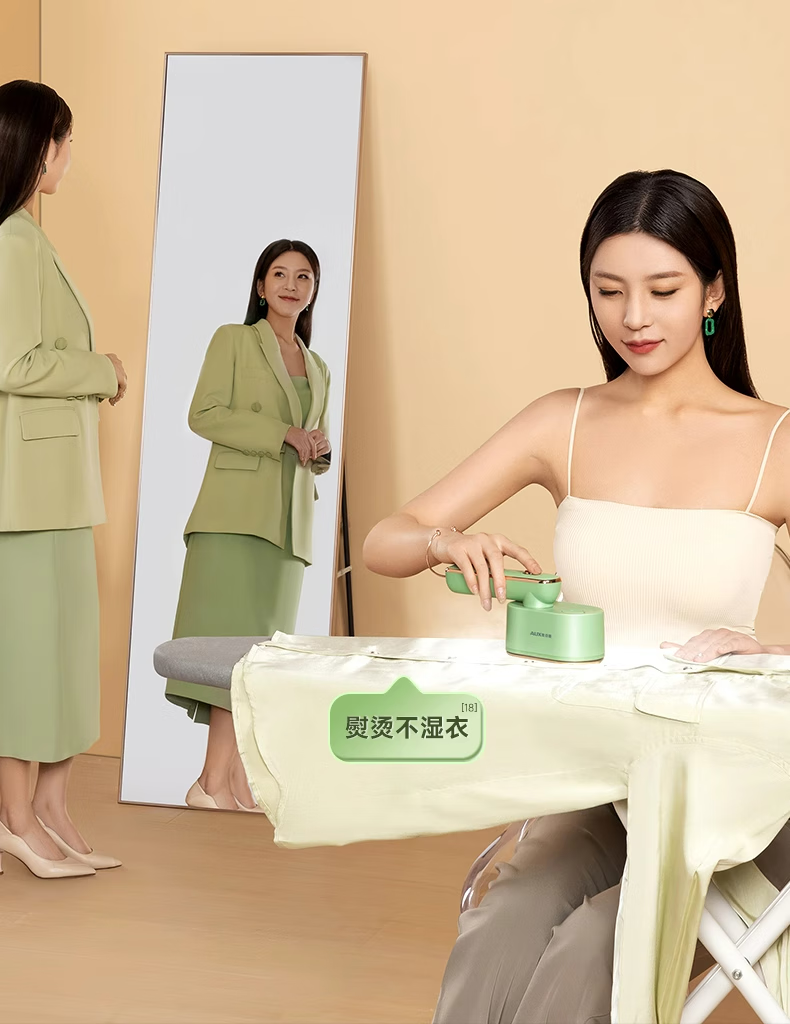 AUX Handheld Garment Steamer, 38g/min High Steam Output, 70ml Water Tank, Compact Home Ironing Machine, Portable Electric Iron, Travel Dry And Wet Dual-Use Clothes Steaming Tool, Group Purchase YD839 4