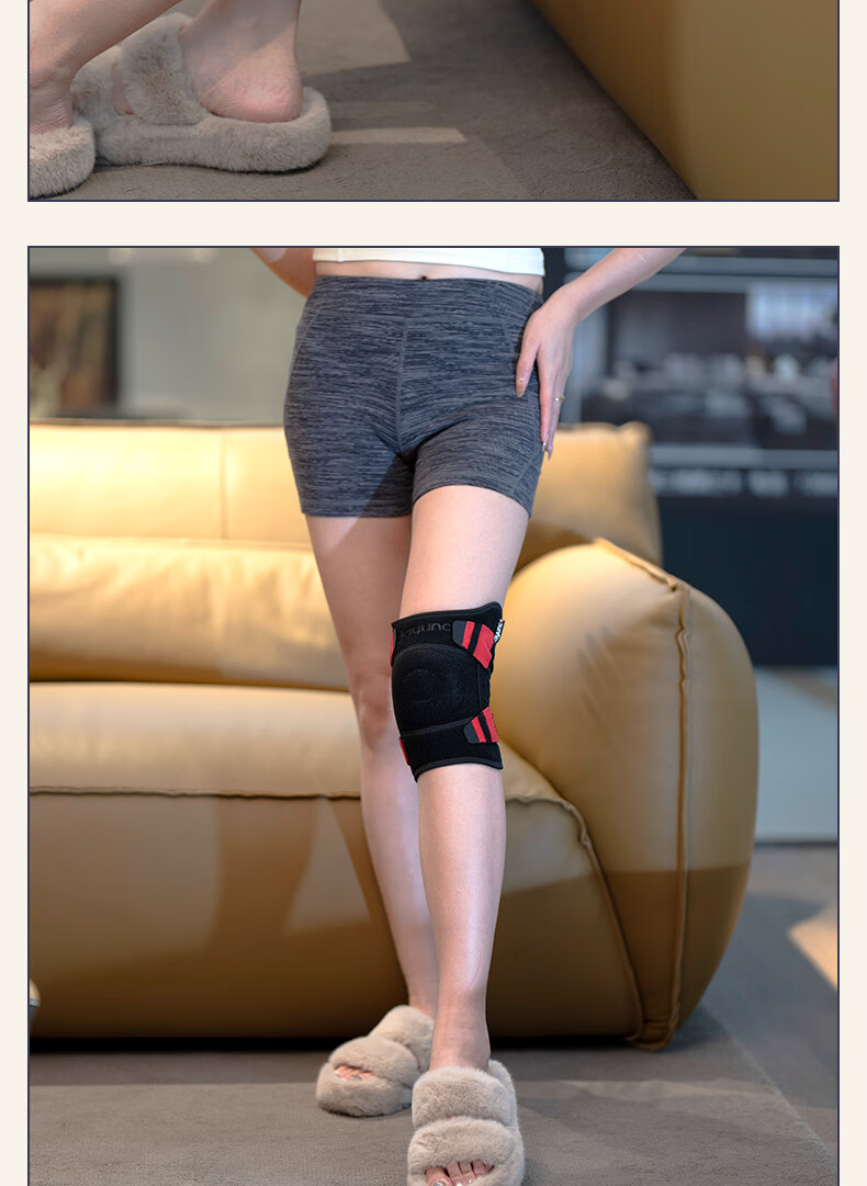 Kangshu Sports Knee Brace for Meniscus Injury, Stabilizing Knee Joint, All-Purpose Knee Support, Pair, Size M 5