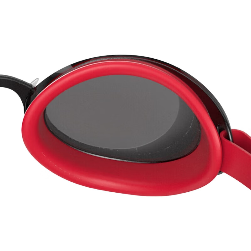 Очки для плавания Speedo Jet2.0 Classic Wide-View Anti-Fog, гибкие и устойчивые, красные/дымчато-серые