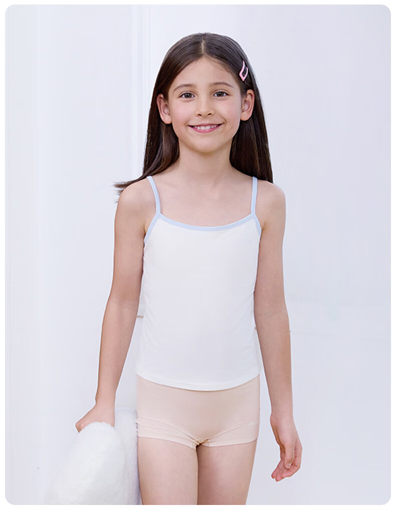 Like uu Kids Underwear Boys and Girls Ice Silk Cooling Soft Breathable Antibacterial Youth Briefs and Boxer Shorts 11