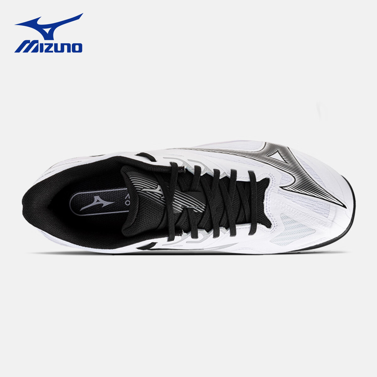 MIZUNO Professional Tennis Shoes WAVE EXCEED COURT Men's Training Sports Badminton Universal Shoes White Size 40