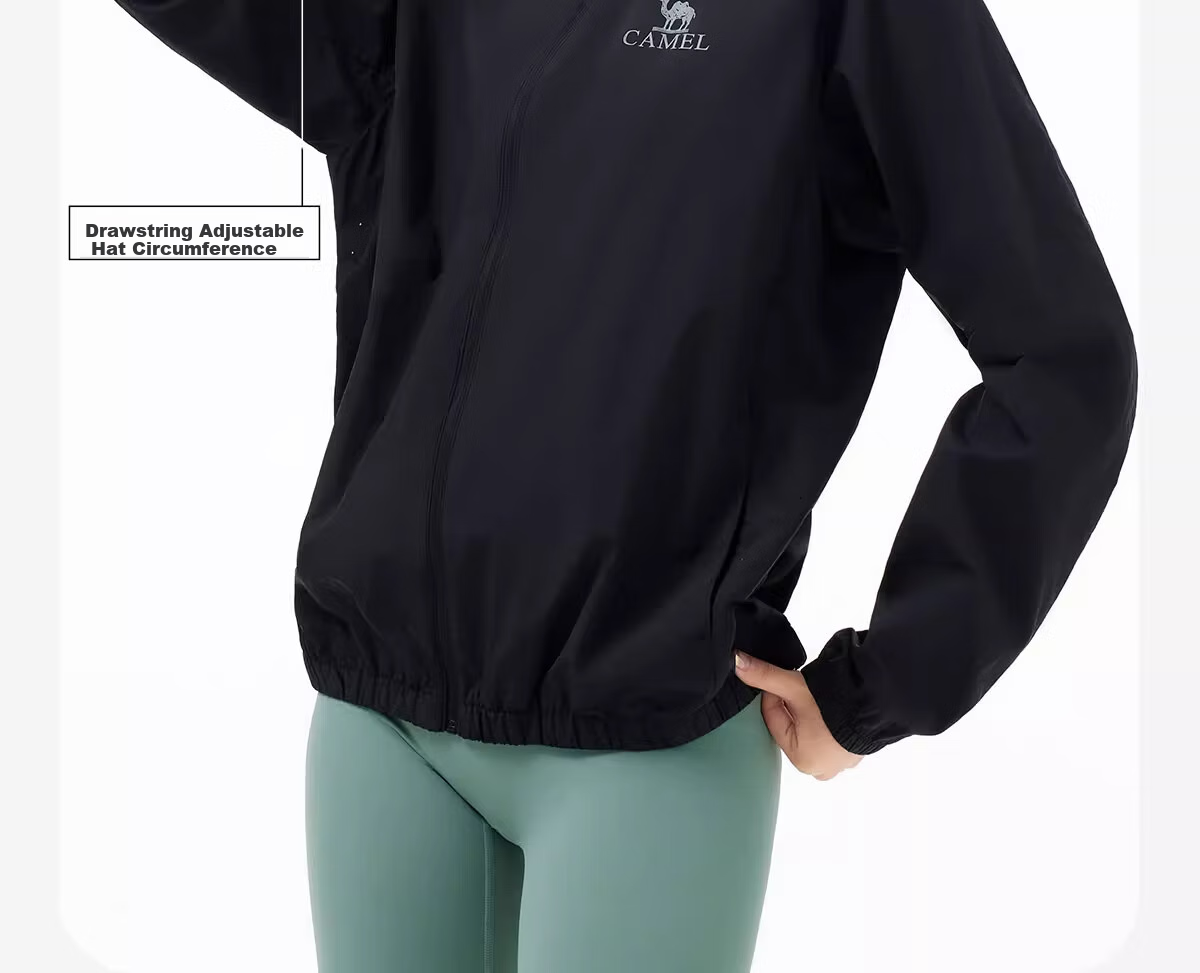CAMEL Women's And Men's Sun Protection Clothing, Water-Repellent Jacket, Loose-Fitting Cool Breathable Sun Protection Garment A35BATR096 2XL 13