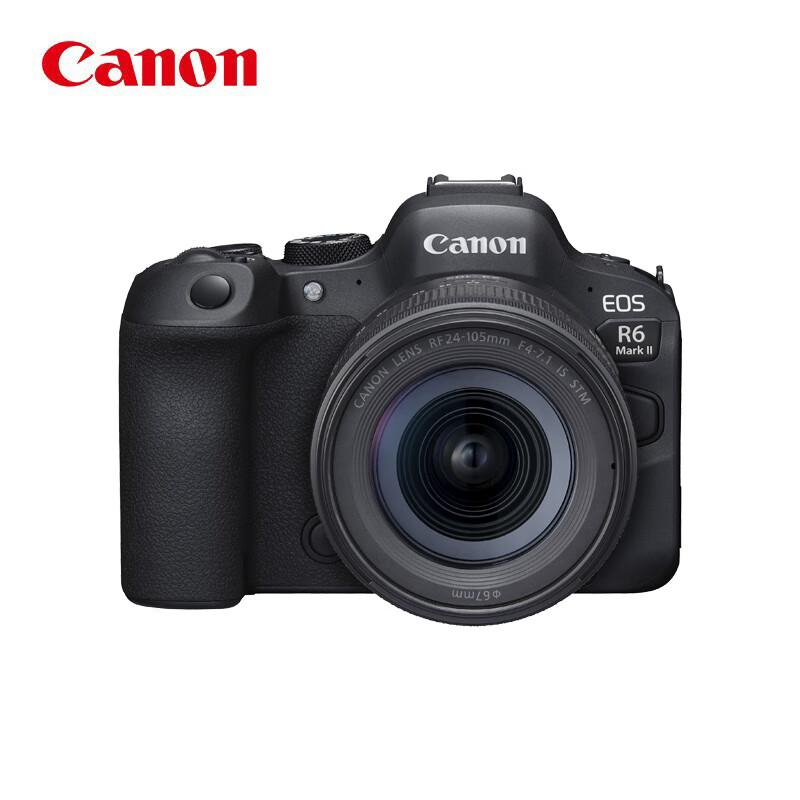 Canon [Official Flagship] R62 Mirrorless Camera, Vlog 4K Video, R62 Portrait And Landscape Travel Professional-Grade R6 Second Generation Full-Frame 24-105 Kit