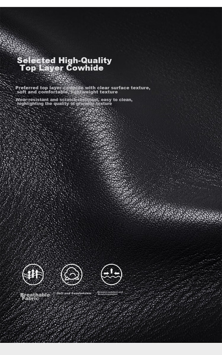 GOLF Card Holder for Men, Top-Grain Leather, Multi-Slot Large Capacity, Bank Card Pouch, Anti-Theft Long Wallet, ID Holder, Business Money Clip, 5V718394J Black 11
