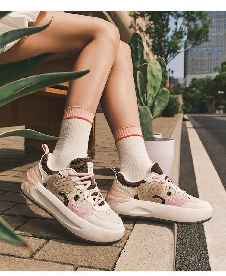 FILA Official Women's CACTI Modern Sneakers Autumn Fashion Casual Sports Shoes 32