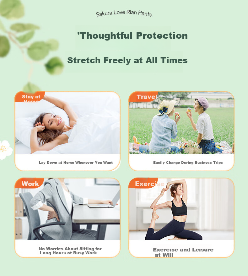 Eunjie Daily Comfort Pants L-XL Size 9 Pieces with Velcro Opening And Closing Waistband, Breathable Morning Panty-Style Sanitary Napkins 9