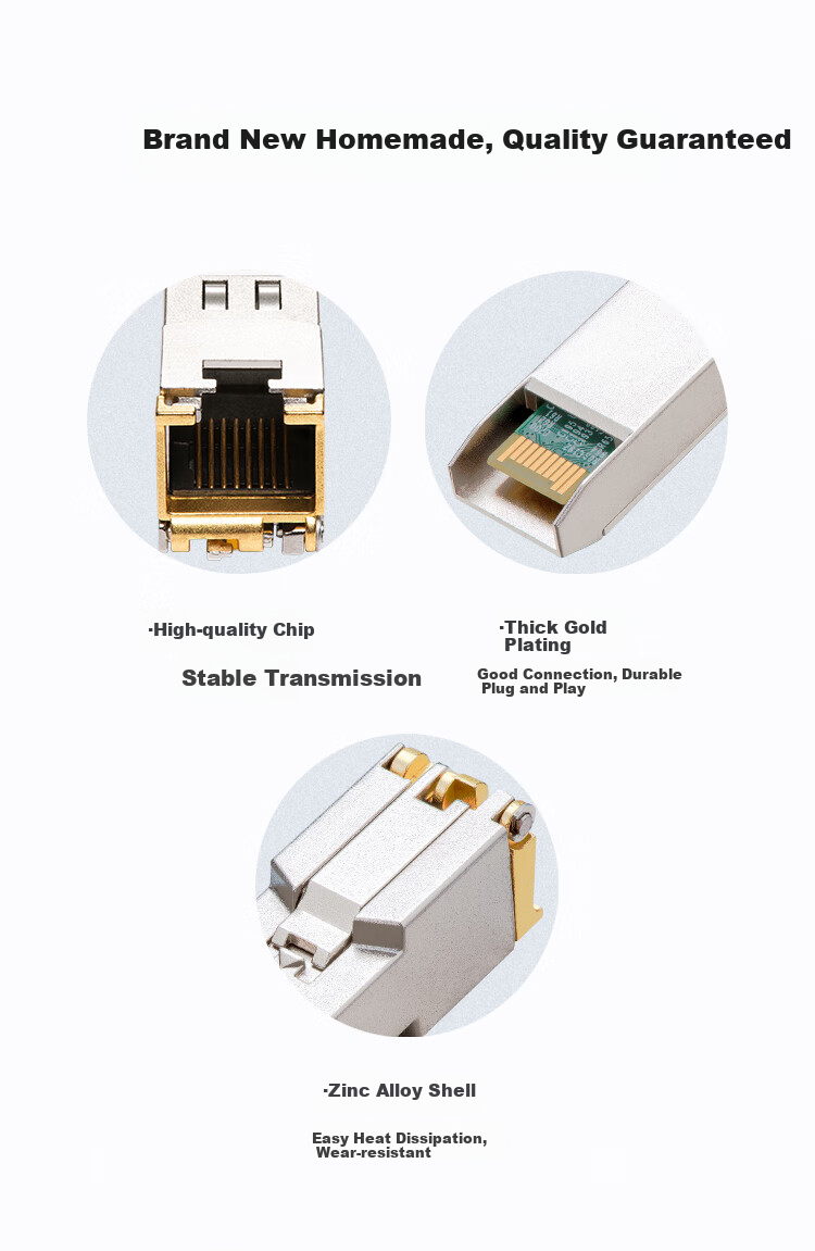 TP-LINK Gigabit SFP Electrical Port Module, RJ45 Optical Port Conversion Electrical Port Module, TL-SM310U, 1 Unit 2